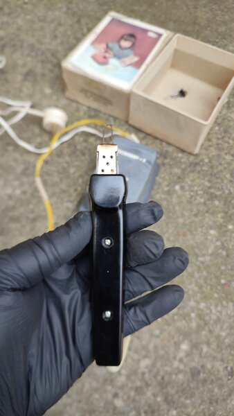 Aparat rusesc de pirogravat.